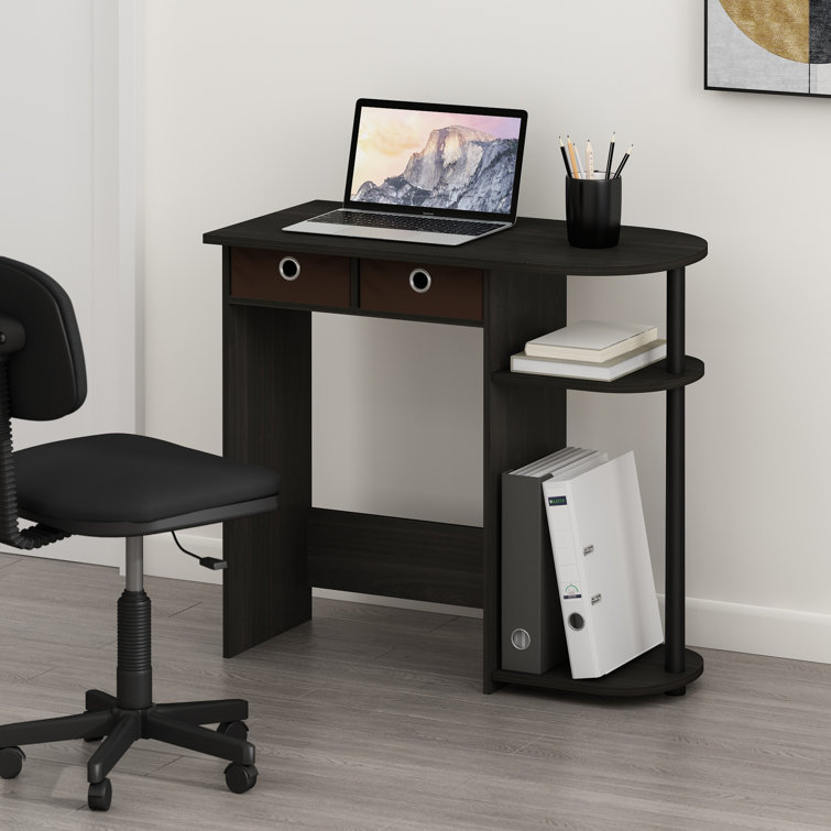Wayfair espresso desk discount